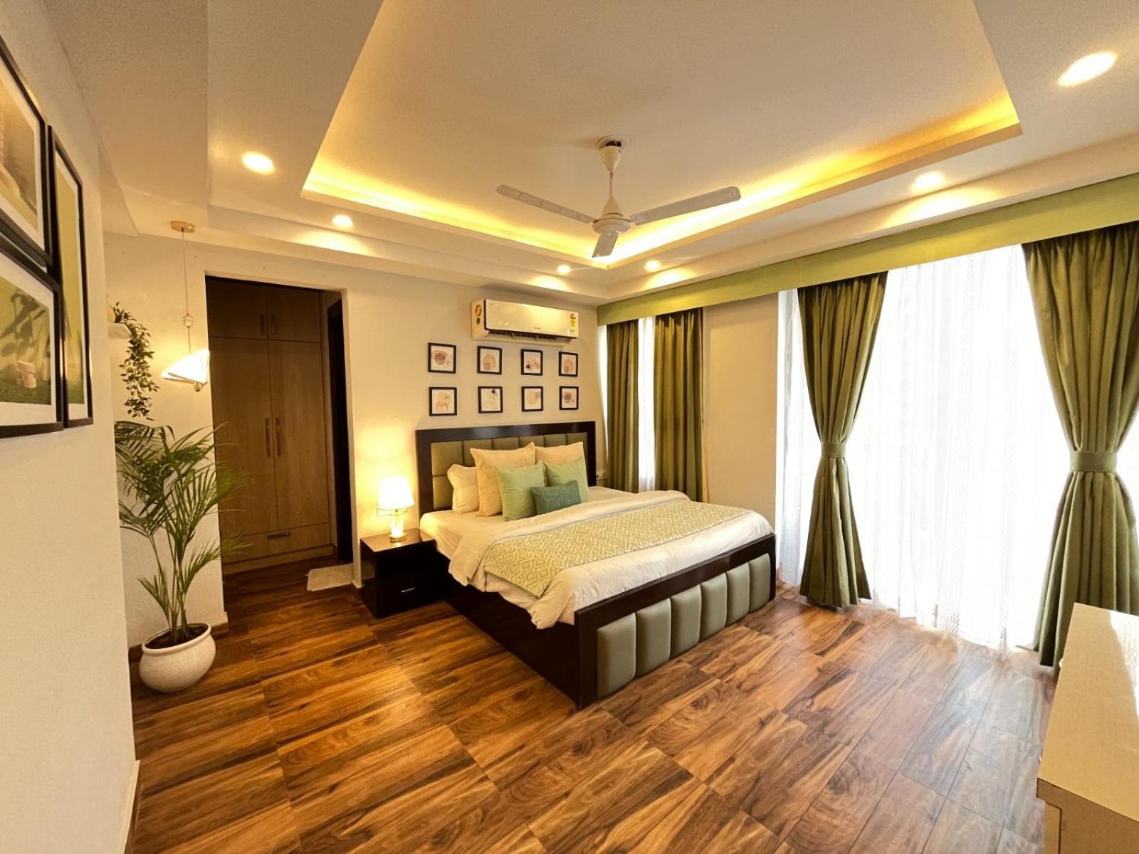 Bedchambers Serviced Apartments, Sector 38 Gurgaon Exterior foto