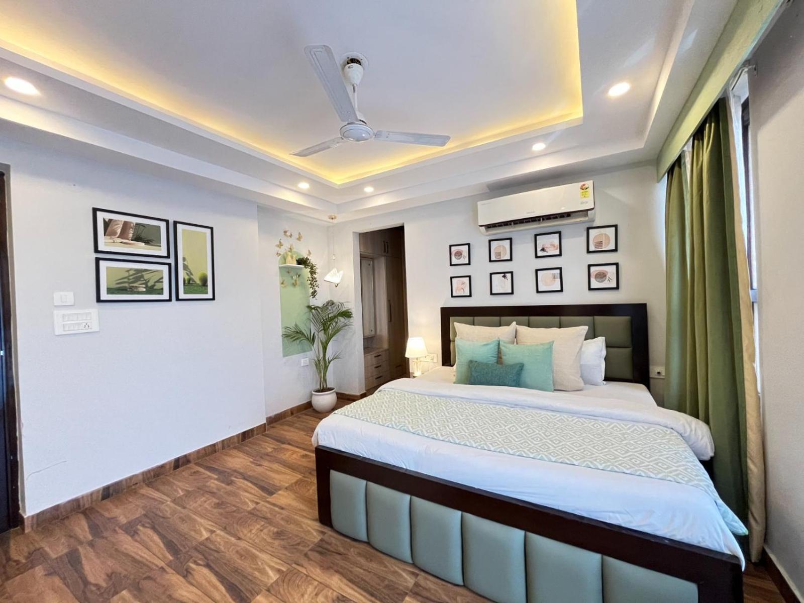 Bedchambers Serviced Apartments, Sector 38 Gurgaon Exterior foto